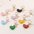 thumbnail image 4 of Kkkded Key Chain Pearl - Decorated Key Chain - Faux Leather, Heart Pendant, for Backpacks, 4 of 7