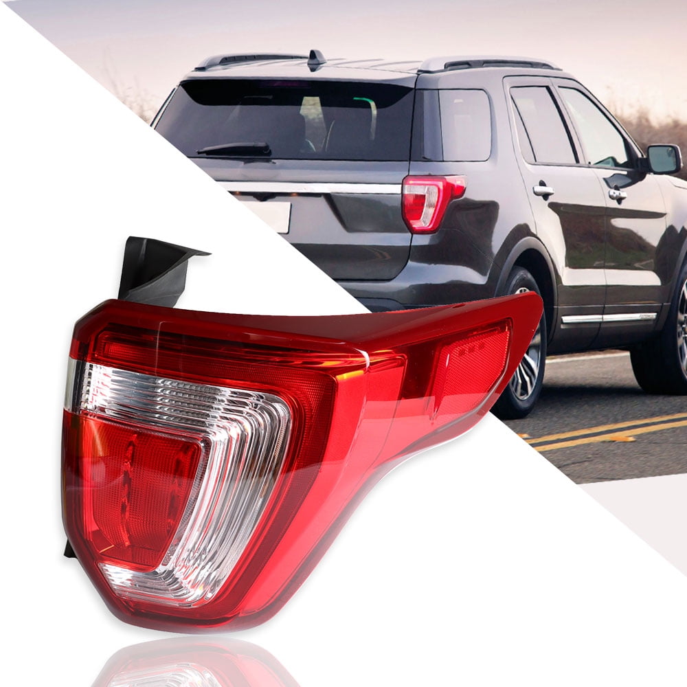 FO2801251 Passenger Side Tail Light for Ford Explorer 2016 2017 2 並行輸入 : Silscvtt Replacement for Explorer 2016 2017 2018 2019