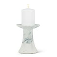 thumbnail image 1 of Marble Look Cone Pillar Candle Holder, 1 of 1