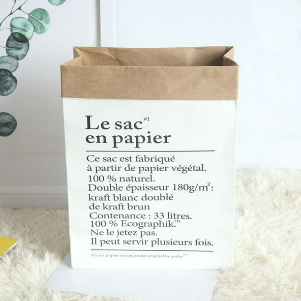sac rangement en papier