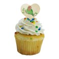 thumbnail image 5 of Lovely Lovebird Heart Love Cupcake Picks Toppers Decoration Set of 6, 5 of 6