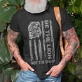 thumbnail image 3 of Be The Lion Not The Sheep Usa Flag Awesome Motivation Quote TShirt, 3 of 6