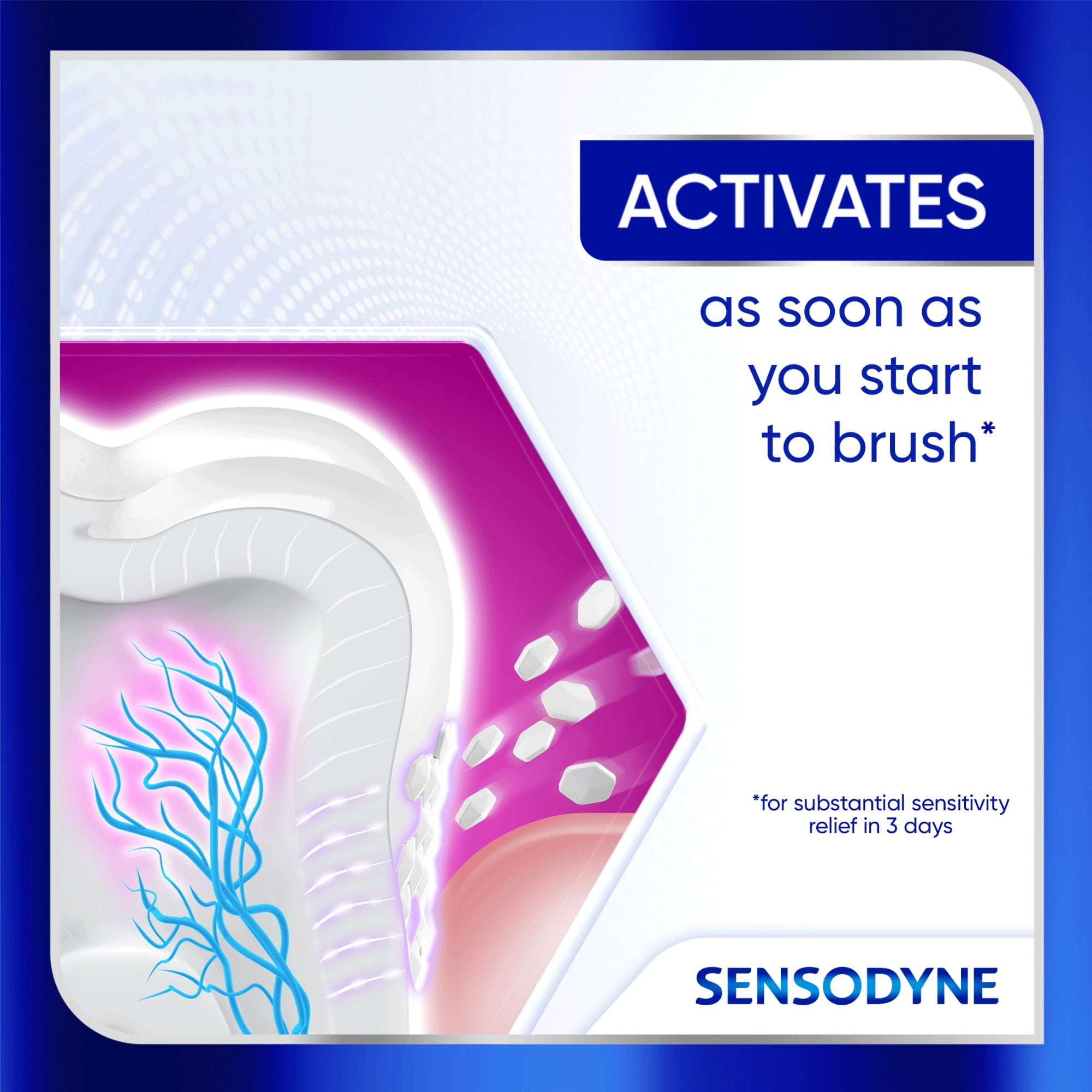 Sensodyne Clinical Repair Fresh Clean Toothpaste for Sensitive Teeth, 3.4 Oz