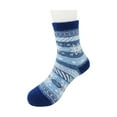 thumbnail image 3 of Wrapables Children's Thick Winter Warm Wool Socks (Set of 6), Snowflakes M, 3 of 9