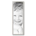 thumbnail image 2 of ArtToFrames 10x31" Bright Silver Picture Frame, Silver Wood Poster Frame, with Regular Acrylic and 2 (FBPL-4752), 2 of 7