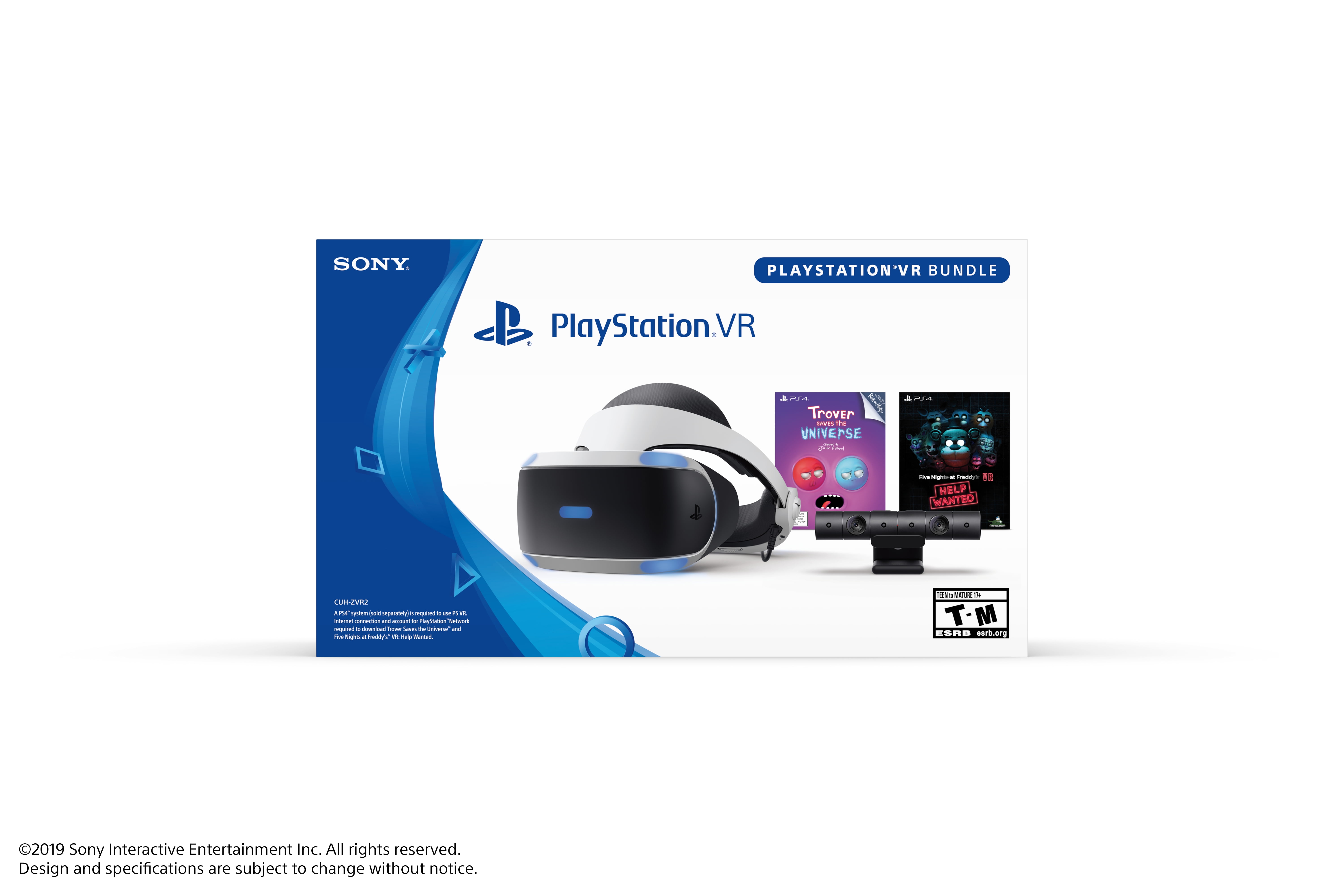 Sony PlayStation VR - Trover and Five Nights at Freddy's Bundle