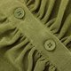 thumbnail image 5 of Mujeres Casual Solapa Mangas largas Un solo pecho Color sólido Tight Sexy Camiseta Top Fridja  fjkfkj7851, 5 of 8