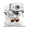 thumbnail image 3 of Cafetera para Espresso Hamilton Beach Slide & Lock Bomba Italiana de 15 Bares Color Blanco, 3 of 6