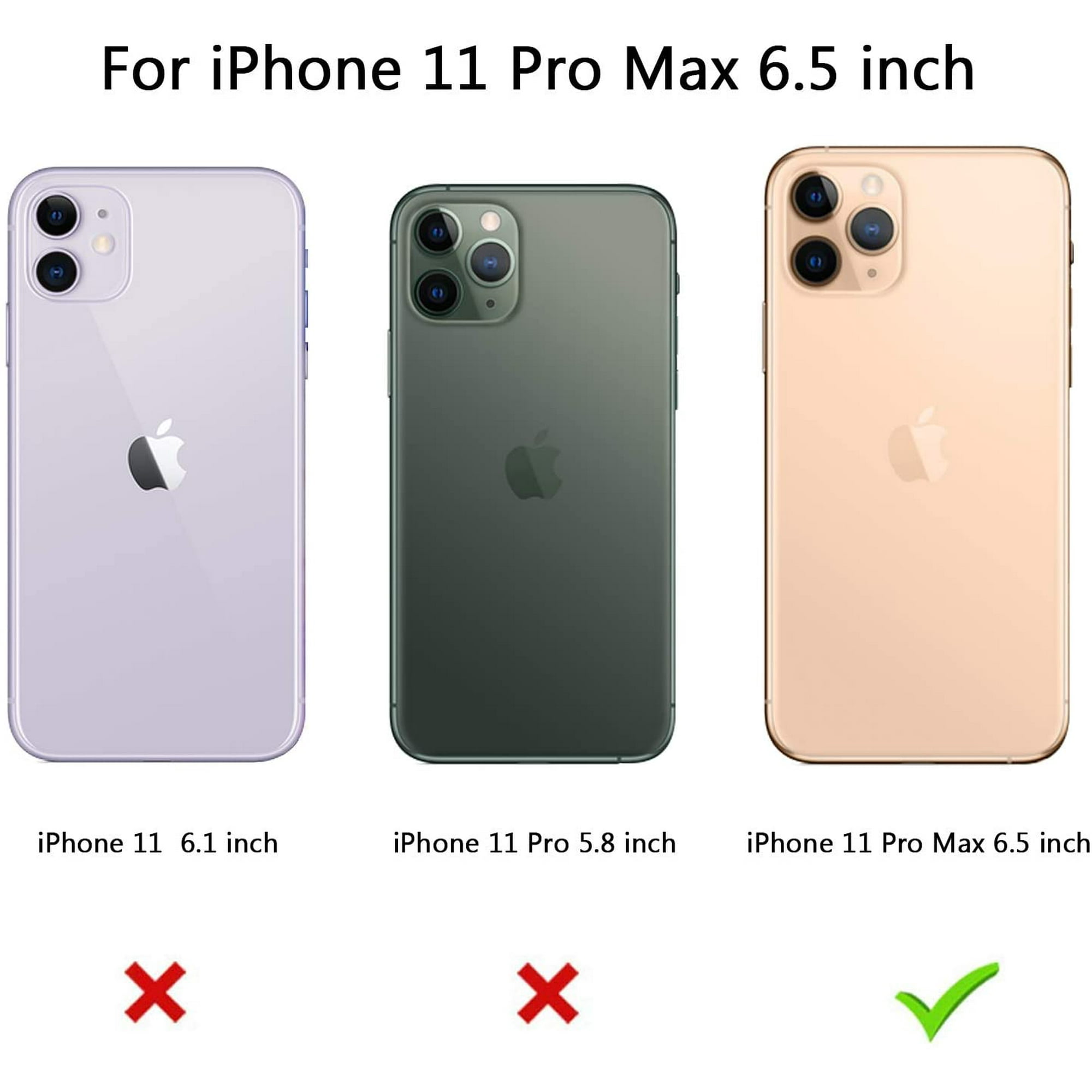 Iphone 11 Pro Max Case Baisrke Shiny Rose Gold Blue Green Marble Case Heavy Duty Hybrid 3 Layer Full Body Protect Case Walmart Canada