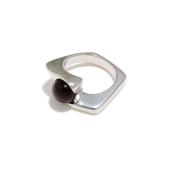 Natural Amethyst Gemstone Ring 925 Sterling Silver –Bypass Stackable Band Ring For Women-February Birthstone Jewelry_12