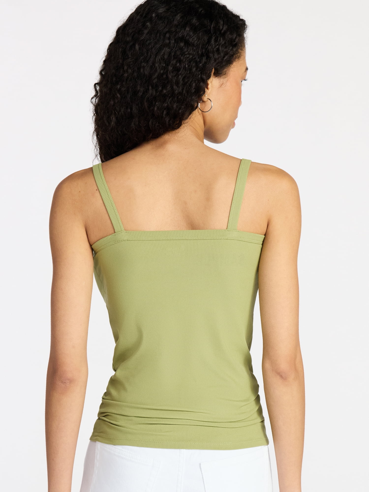 No Boundaries Ribbed Cami Top, Women's XXS-XXL