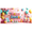 220x110cm, variant on LUUFILx Happy Easter Backdrop with Bunnies Easter Egg Photography Decorations Garden Party Supplies Background Banner Spring Decor