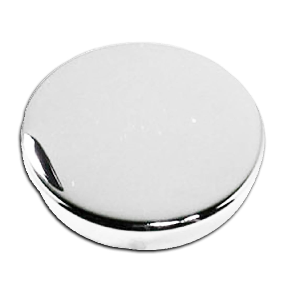 Chrome Top PushIn Oil Cap Plug For Valve Covers 1.25" Holes Smooth