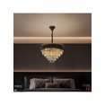 thumbnail image 1 of 3 niveles/4 niveles/5 niveles moderno crystal chandelier con 5/7/10 lights, negra y gold fixture para sala de estar, dining room, dormitorio, y kitchen decor, 1 of 8