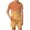 d-873Orange410, variant on MEZZALL Cute Ice Cream Print Short Sleeve O-Neck Tee And Shorts Boys Outfit For Kids Summer Comfortable Everyday Wear Fashionable Clothes Sets