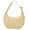 Khaki, variant on Puffer hobo purse with Adjustable Strap-Black