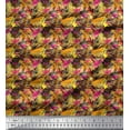 thumbnail image 1 of Soimoi Poly Georgette Fabric Animal Skin Abstract Print Sewing Fabric Yard 52 Inch Wide, 1 of 3