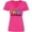 Hot Pink, variant on Inktastic Happy Holidays Rainbow Christmas Lights Women's V-Neck T-Shirt