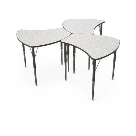 Balt Economy Wood Adjustable Height Collaborative Desk