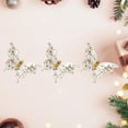 thumbnail image 4 of Diconna 3Pcs Artificial Butterflies Christmas Tree Butterfly Decorations with Clips Glitter Mesh Butterflies for Holiday Crafts, 4 of 7