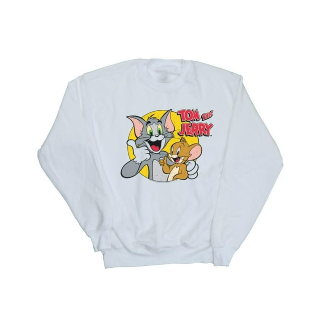 Tom And Jerry Chandail en Molleton Homme Pouces en l'Air