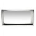 thumbnail image 5 of ALFI brand 24 x 12 Polished Stainless Steel Horizontal Single Shelf Bath Shower Niche, 5 of 12