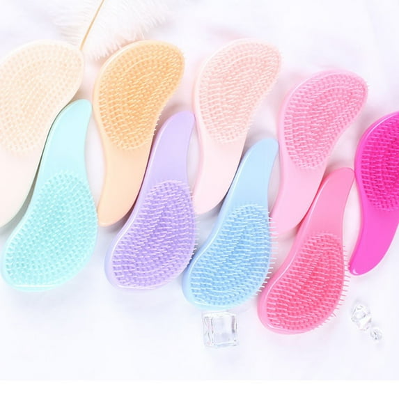 Travelwant Wet Brush Original Detangler Brush Hair Comb - Detangling Hairbrush for Women and Kids Detangling Hairbrush for Wet or Dry, Fine, Curly, Thick Hair