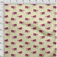 thumbnail image 3 of oneOone Cotton Silk Fabric Branch & Bird Block Decor Fabric Printed BTY 42 Inch Wide, 3 of 4