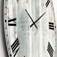 thumbnail image 2 of Designart 'A Woodland Walk into the Forest VI' Traditional wall clock, 2 of 4