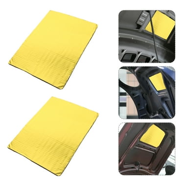 LEXSOMEO 10pcs Deadening Mat Auto Sound Insulation Engine Heat Shield Heat Shield Material Mat