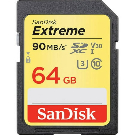 Image of Sandisk Extreme SDXC UHS-I Card 64GB