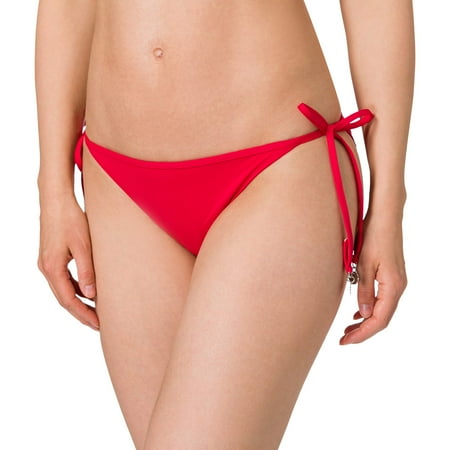 Seafolly Women s Cheeky Hipster Tie Side Bikini Bottom Swimsuit  Active Chilli  4