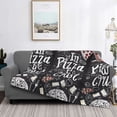 thumbnail image 6 of Throw Blanket for Couch Sofa and Bed, In Pizza We Crust Art Soft Plush Throw Blanket, Fuzzy Cuteness Comfy Warm Washable Flannel Blanket Throws for All Season, 6 of 8