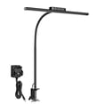thumbnail image 4 of Lepro LED Desk Lamp with Clamp, 700LM Super Bright Task Light, 5 Color Temperatures 5 Brightness Levels, 360° Adjustable Gooseneck, Eye-Caring Dimmable Office Lamp for Home, Study & Workbench, Black, 4 of 9