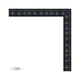 thumbnail image 2 of 14x17 Black Bamboo Picture Frame - UV Acrylic, Foam Board Backing, Hanging Hardware, 2 of 8