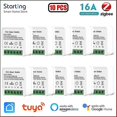 thumbnail image 2 of Lishi Zigbee 3.0 Mini Smart Switch (10pcs) - Yandex Alice Tuya Smart Home DIY Light, 2 of 5