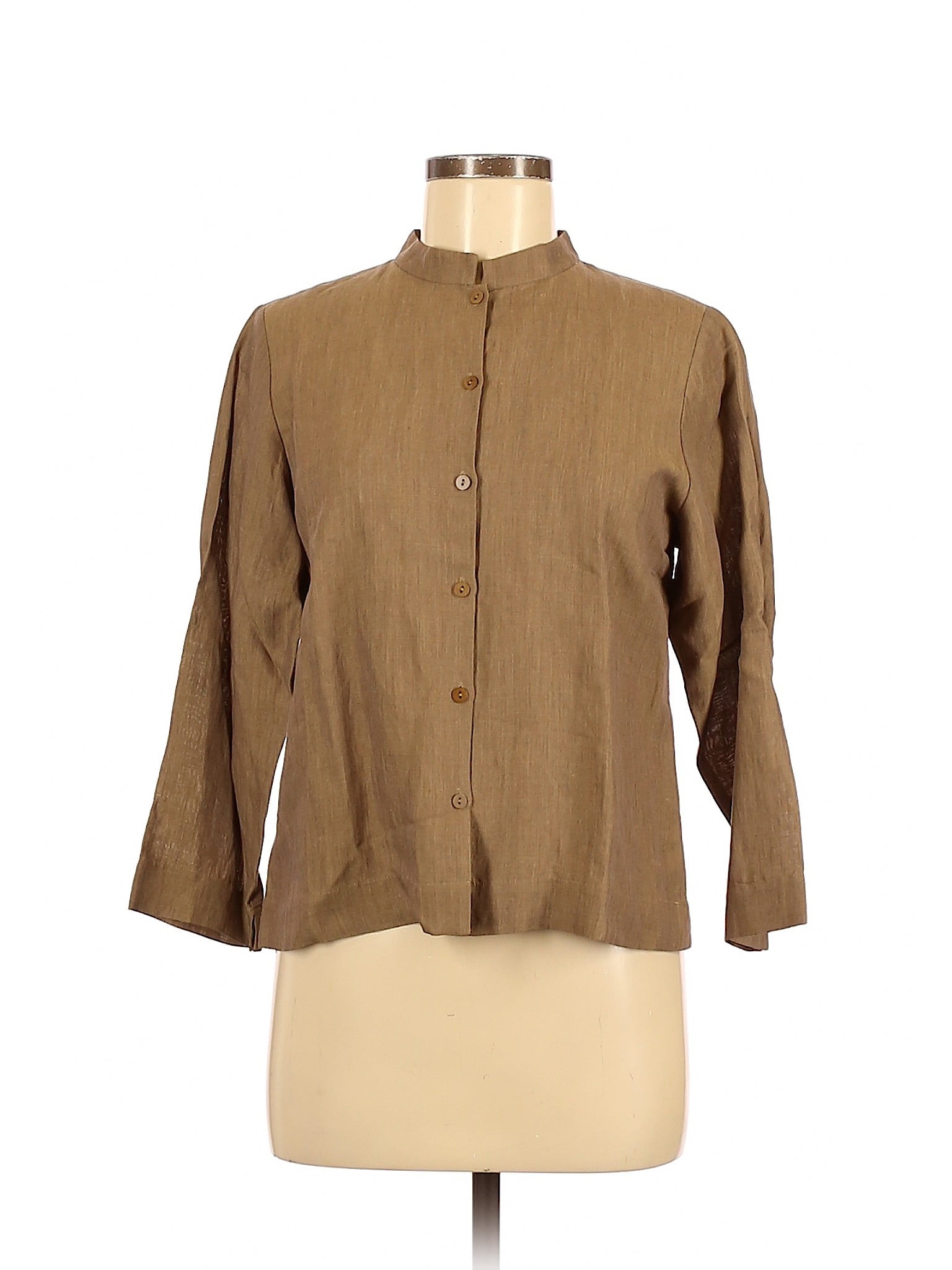 eileen fisher button down shirt