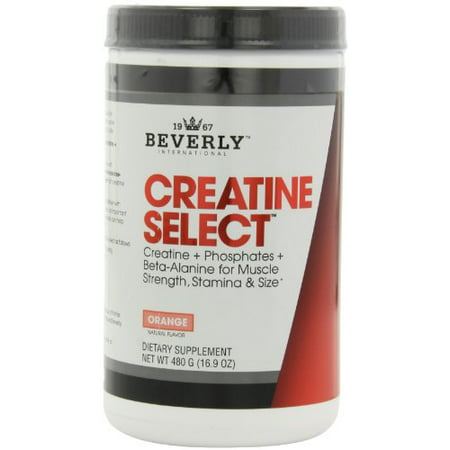 Beverly International Créatine Select, Orange, 480 grammes