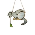 thumbnail image 5 of Puking Cat Acrylic Sun Catcher, Funny Cat Suncatcher for Window Hanging, Stained Glass Window Hanging Daylighting Device Ornaments for Home Window Art Decor, 5 of 5