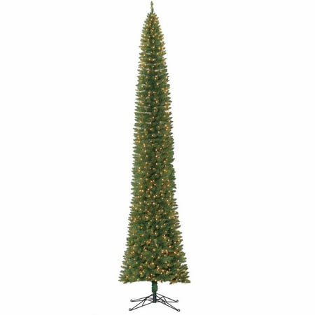 holiday time 12ft brinkley pencil artificial tree clr holiday time 12ft brinkley pencil artificial tree clr