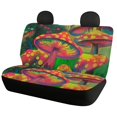 thumbnail image 2 of Xoenoiee Fantasy Mushrooms Print Car Seat Covers Full Set Front Seat Covers and Split Rear Bench Seat Covers for Car, Universal Seat Covers for SUV Sedan Van, 2 of 7