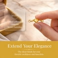 thumbnail image 6 of Heart Necklace Clasps Closures,14K Gold Plated 925 Silver Plated Double Lobster Clasp Jewelry Clasps for Necklaces Bracelet Extension Chain, 6 of 13