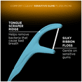 thumbnail image 4 of DenTek Comfort Clean Sensitive Gums Floss Picks, Soft & Silky Ribbon, 90 Count, 4 of 7