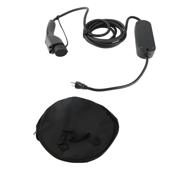 Ev EV Charger 16A 3.5KW Portable Electric Vehicle Charger With LED Screen Intelligent Temperature Control Anti Theft Charging Equipment Plug And Play