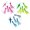 040 041 042, variant on Teaser Chain Lures Trolling Lure Saltwater Fishing Lures with Stainless Steel Hook and High Strength Fishing Line Fully Rigged Teasers for Wahoo Tuna Marlin Mahi Mahi