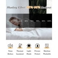 thumbnail image 5 of Dark Green Forest Blackout Curtains 90 Inches Long for Bedroom, Pine Trees Modern Mysterious Art Thermal Insulated Room Darkening Black Out Window Curtain Panels Grommet Drapes for Living Room, 5 of 8