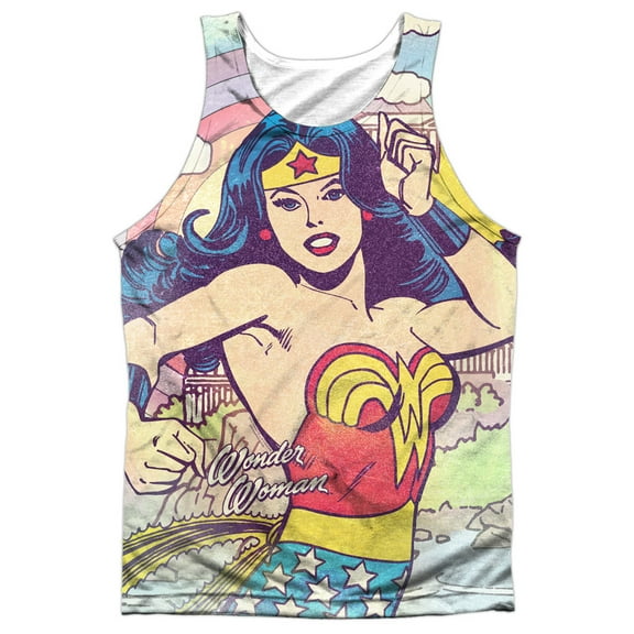Men's DC Comics Hometown Girl Mens Tank X-Large White