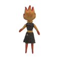 thumbnail image 5 of Muñeco de peluche de la ciudad elemental loca, muñeco de peluche elemental, fuego, 5 of 5