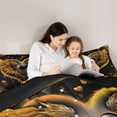 thumbnail image 5 of Feelyou Romantic Love Heart Twin Comforter Sets, Angel Wings Bedding Set, 2 Pieces, 5 of 8