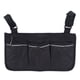 thumbnail image 1 of Accesorios para reposabrazos de silla de ruedas, bolsas laterales para colgar en el lateral con regalos para padres y madres para el hogar/al aire libre/carrito de bebé (lado negro), 1 of 5